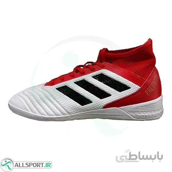 کفش فوتسال آدیداس پردیتور قرمز سفید Adidas Predator