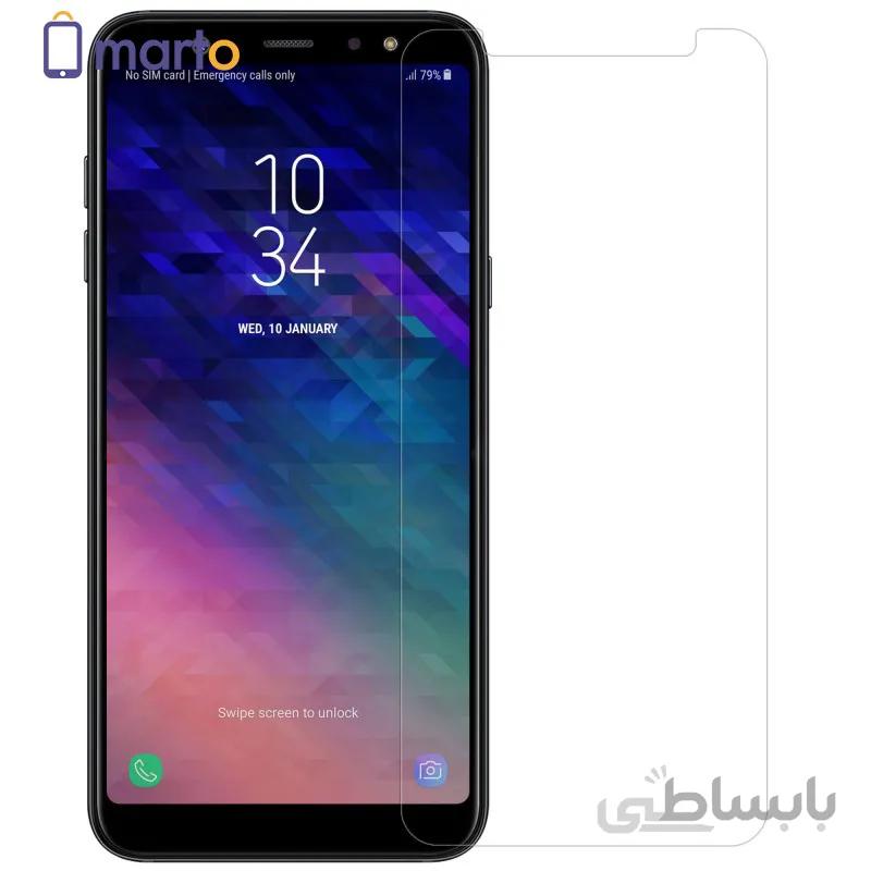 محافظ صفحه نمايش شيشه اي نيلکين مدل Amazing H Plus Pro مناسب براي گوشي سامسونگ Galaxy A6 Plus 2018 ا Nillkin Amazing H Plus Pro tempered glass screen protector for Samsung Galaxy A6 Plus (2018)
