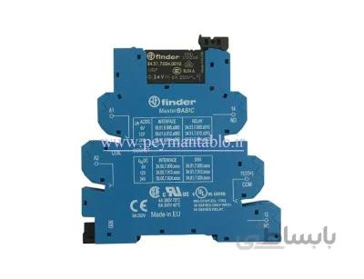 رله PLC) 24 V DC) یک کنتاکت (Finder(34.51