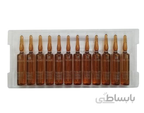 لوسیون مو سيروكسيديل مدل REVITALIZER حجم 15 میلی لیتر بسته 12 عددی