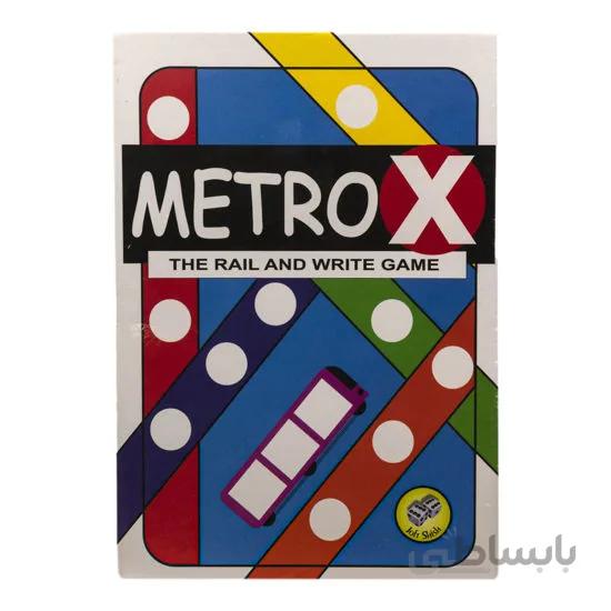 بازی فکری مترو ایکس مدل metroX The Rail and Write Game