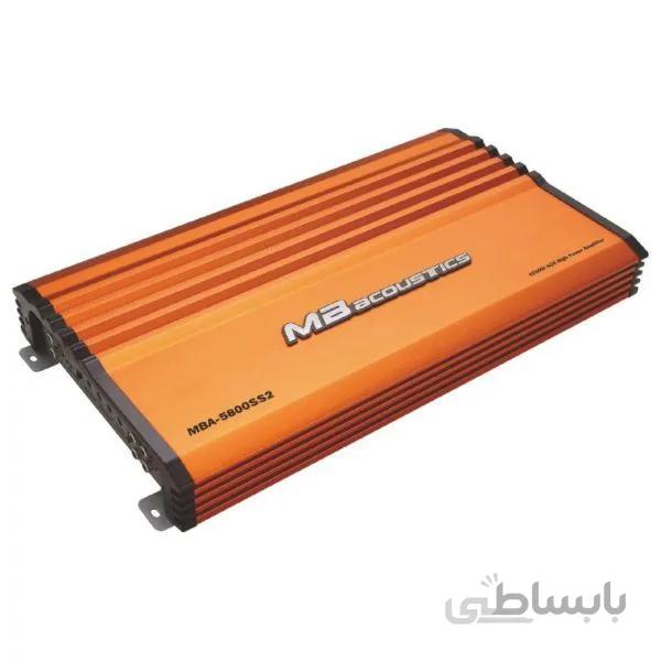 آمپلی‌ فایر خودرو ام‌ بی آکوستیکس مدل MBA-5800SS2 ا MB Acoustics MBA-5800SS2 Car Amplifier