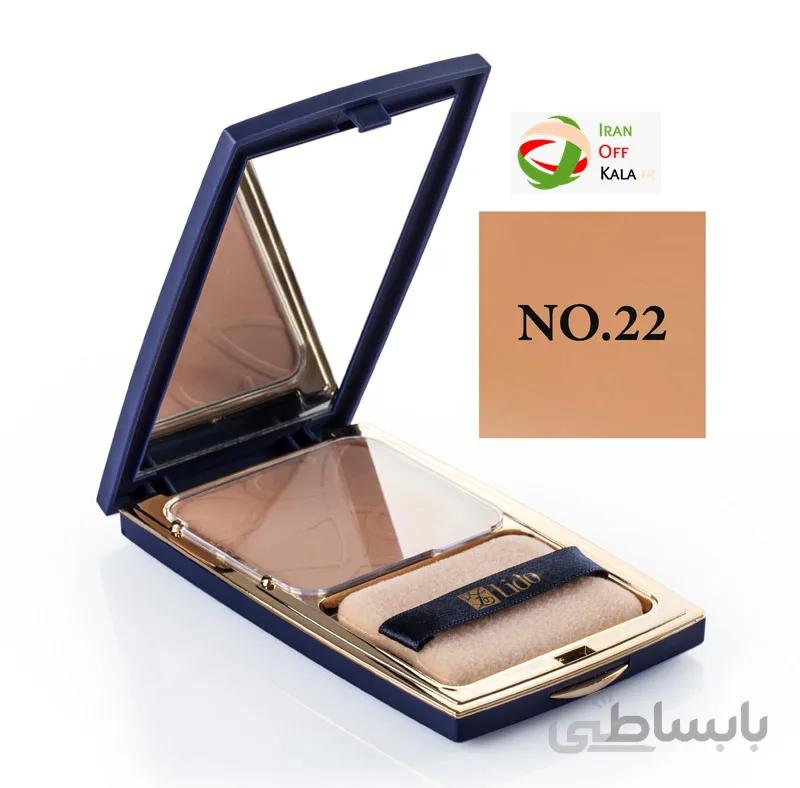 پنکیک آینه دار لیدو شماره 22