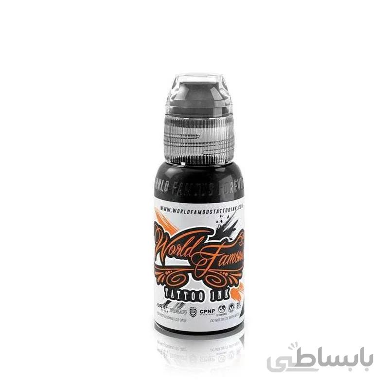 رنگ تاتو ورد فیمس(مشکی) World Famous pitch black