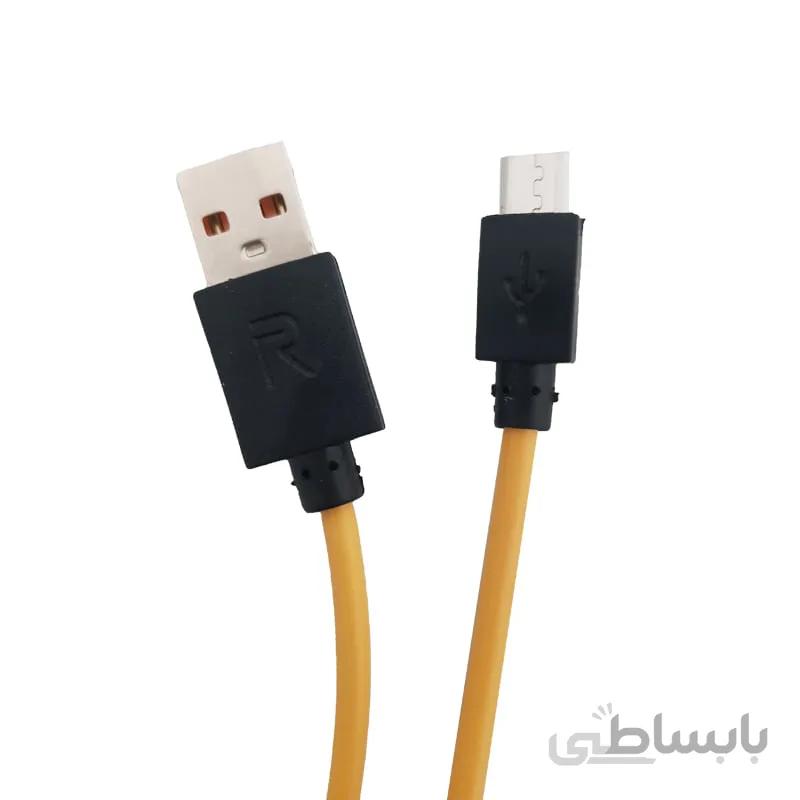 کابل تبدیل USB به microUSB مدل ریل می 3Aطول 1 متر