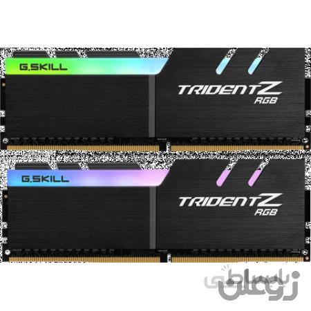 رم کامپیوتر 32 گیگابایت DDR4 G.Skill TRIDENTZ RGB مدل F4-3000C16D-32GTZR