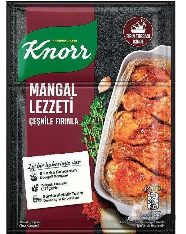 چاشنی مرغ باربیکیو کنور 29 گرم – Knorr MANGAL LEZZETI