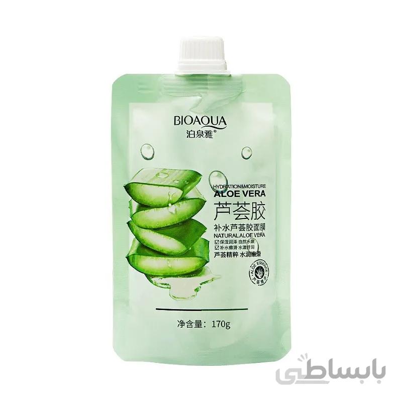 ماسک ژل آبرسان آلوورا بیوآکوا Bioaqua ا Bioaqua Hydration Aloe Vera Gel Mask