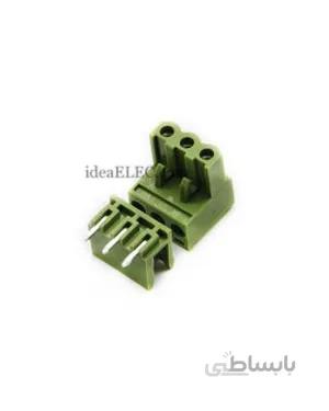 کانکتور فونیکس 3 پین رایت انگل | PHOENIX 3 PIN RA