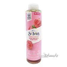 شوینده بدن رز واتر و آلوئه ورا سنت ایوز ا St. Ives Rose Water & Aloe Vera Body Wash