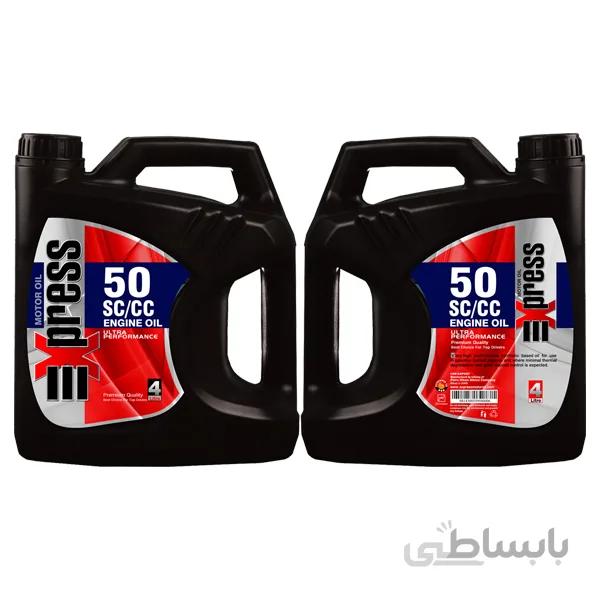 روغن موتور اکسپرس 4 لیتری API: SC/SS SAE 50