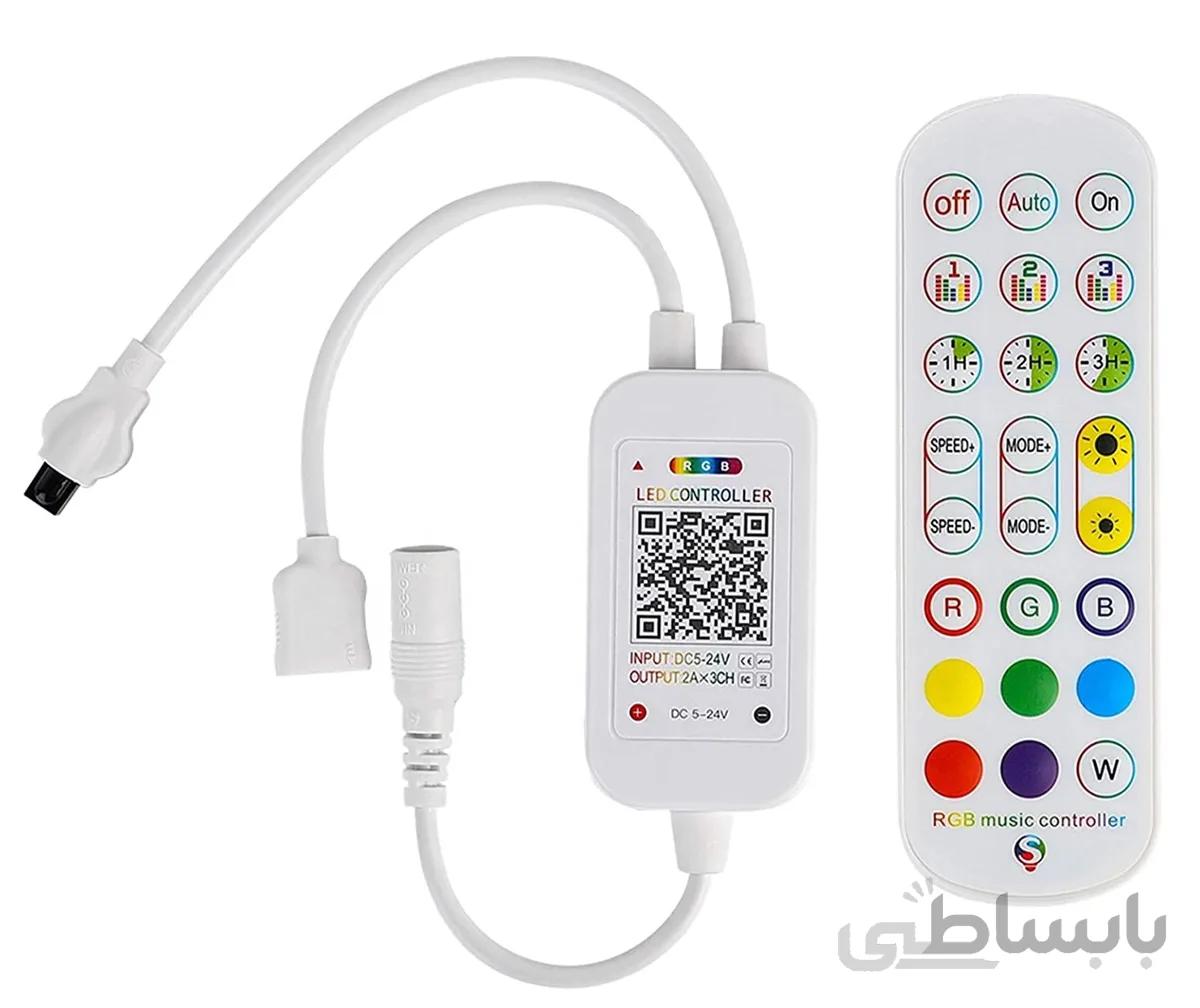 کنترل نورپردازی RGB هوشمند