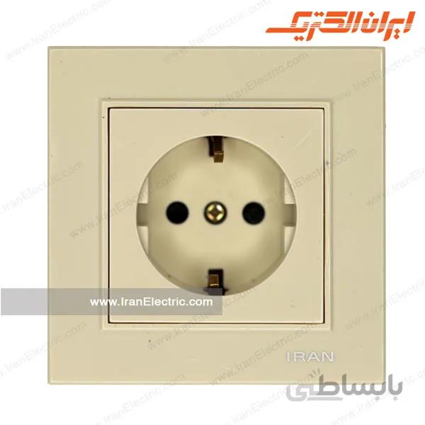 پریز برق ارت برلیان کرم