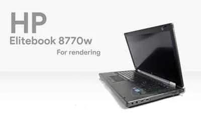 لپ تاپ اچ پی الیت بوک ۸۷۷۰W Core i7 – ۳۷۲۰ QM