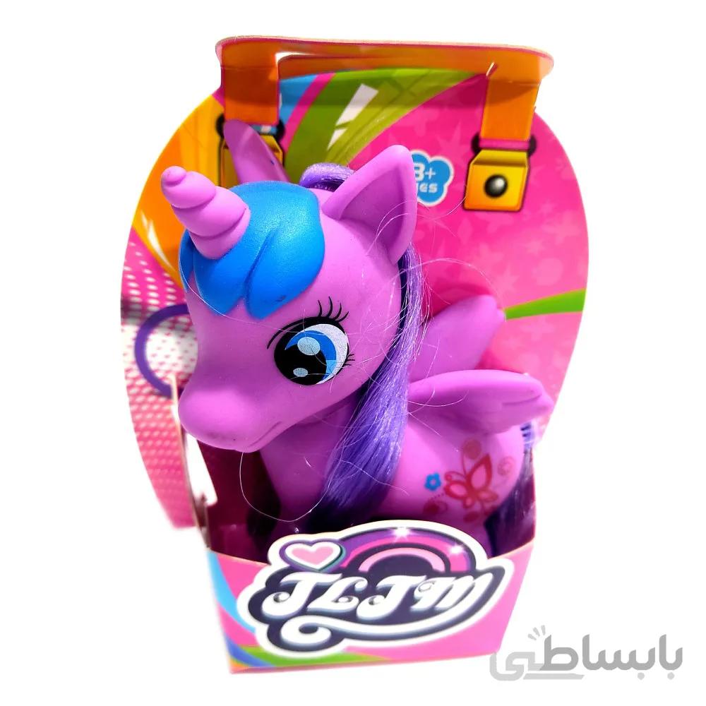عروسک اسب پونی مدل توایلایت ارتفاع 11 سانتی متر My Little Pony