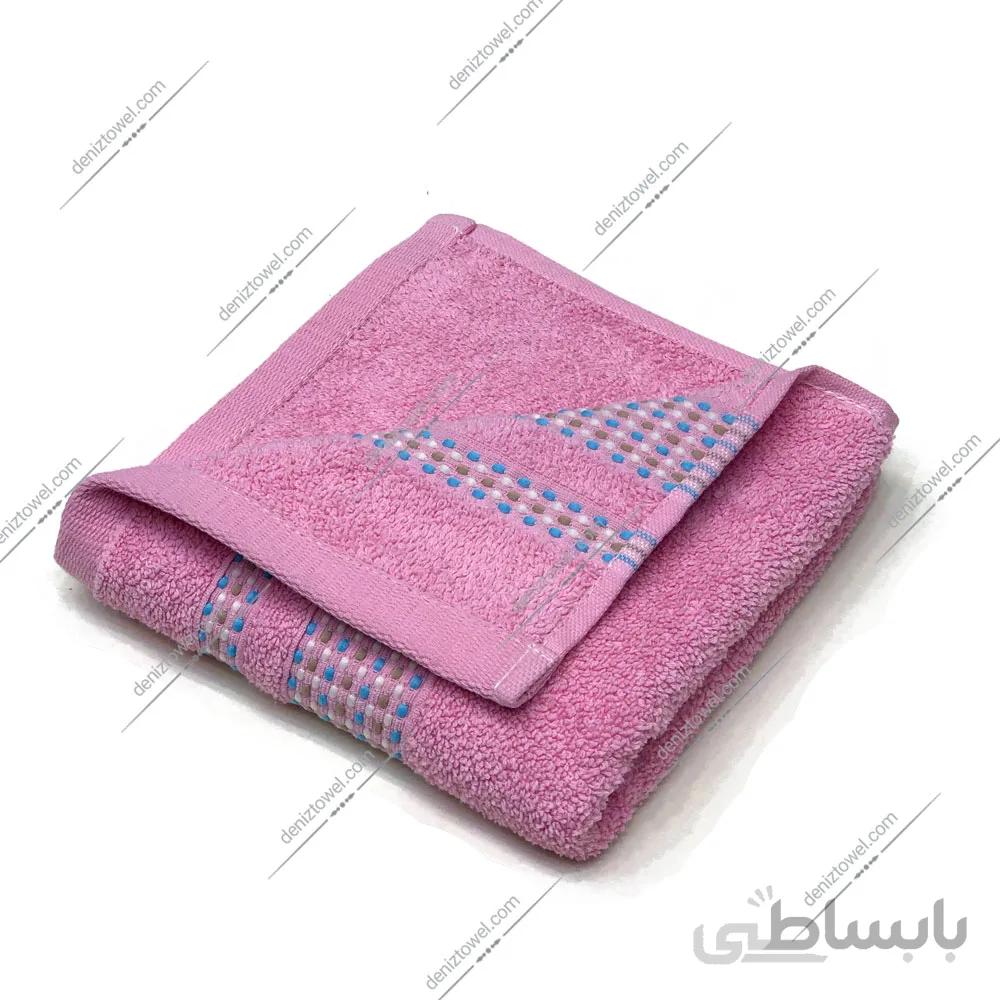 حوله استخری طرح حاشیه ژاکارد صورتی