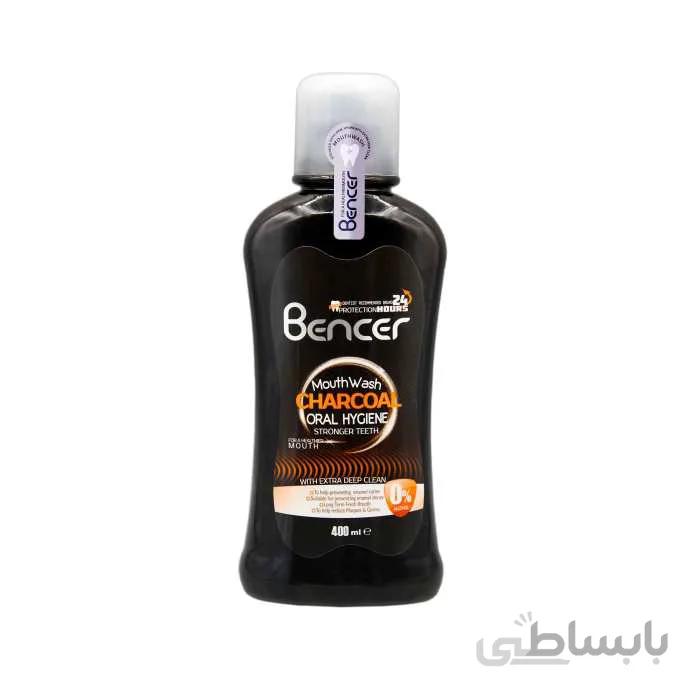 دهانشویه Charcoal بنسر 400 میلی لیتری ا -