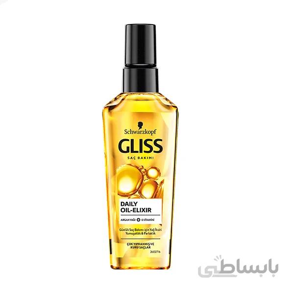 سرم مو شوارزکوف گلیس Daily oil-elixir حجم 75 میلی لیتر