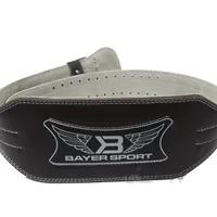 کمربند بدنسازی چرم 6 سانت BAYER