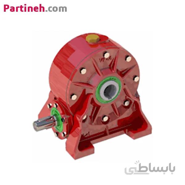 گیربکس حلزونی VF 49 نرمال نسبت تبدیل 60:1 برند شاکرین ا Shakerin VF 49 Worm Gearbox and 60:1 ratio