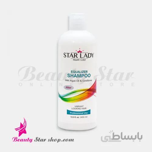 شامپو اکولایز استارلیدی (بعد از دکلره و کراتین) حجم 400 میلی لیتر