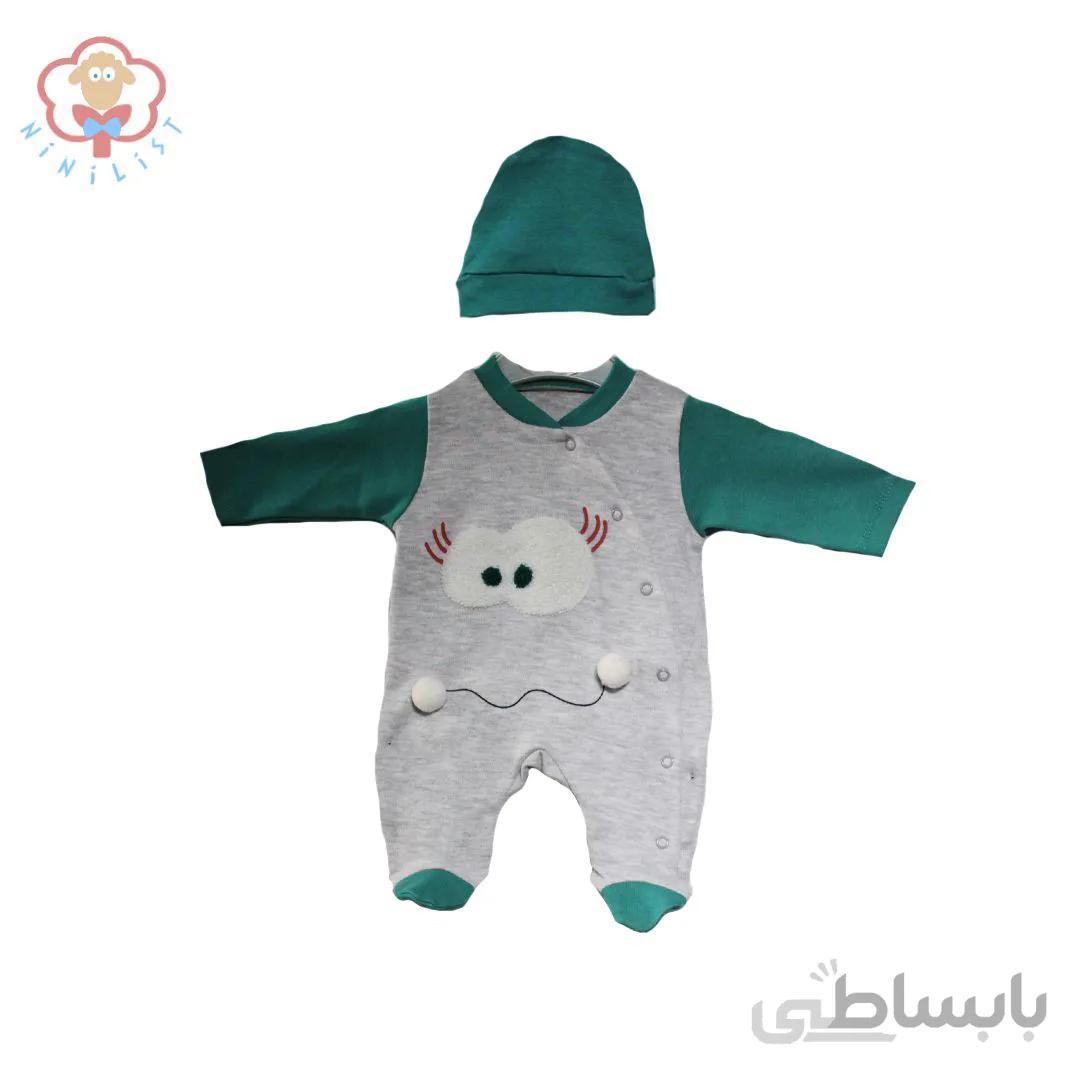 سرهمی با کلاه twetoon عروسکی سبز