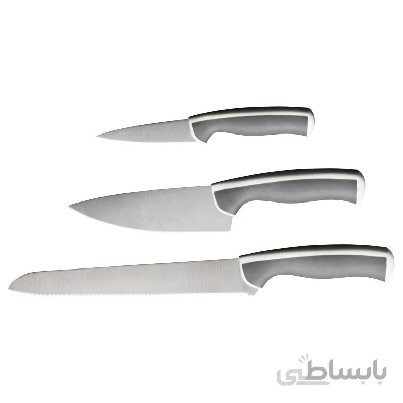 ست چاقو سه تکه استیل ایکیا