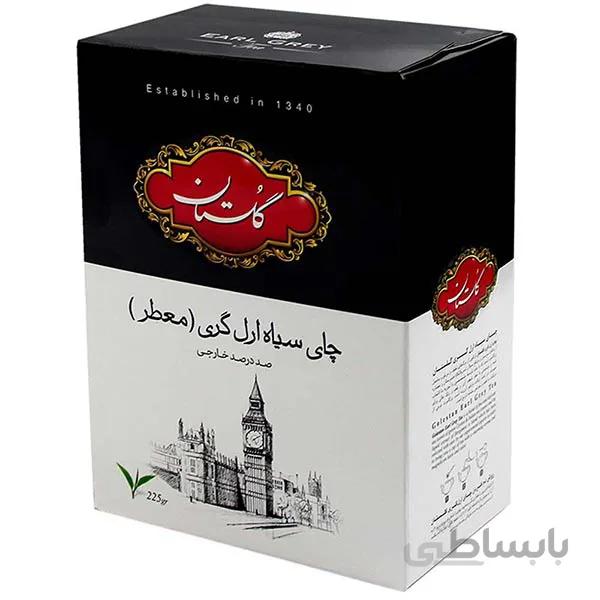 چای عطری 500 گرمی گلستان بسته 10 عددی ا golestan aromatic tea 500g