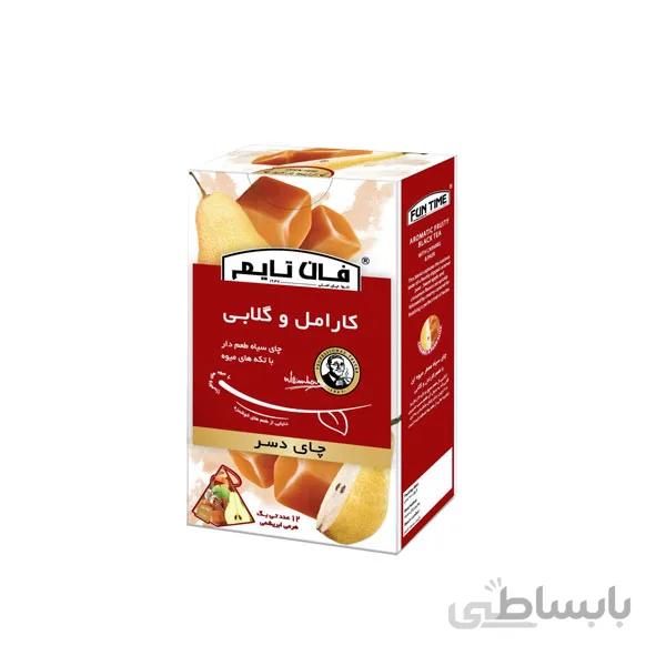 چای دسر کارامل و گلابی فان تایم