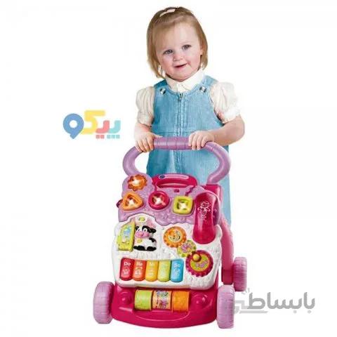 واکر کودک صورتی وی تک vtech کد 061773