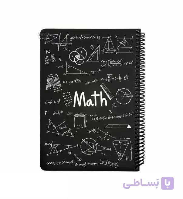 دفتر سیمی 100 برگ دات نوت مدل chemistry جلد سخت رن
