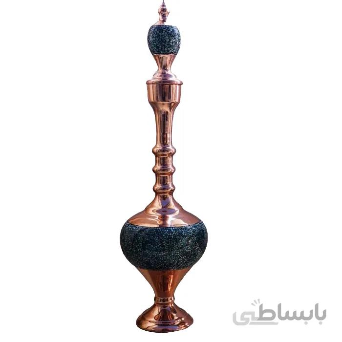 تنگ فیروزه کوب ارتفاع 25 سانتی متر کد TF 08