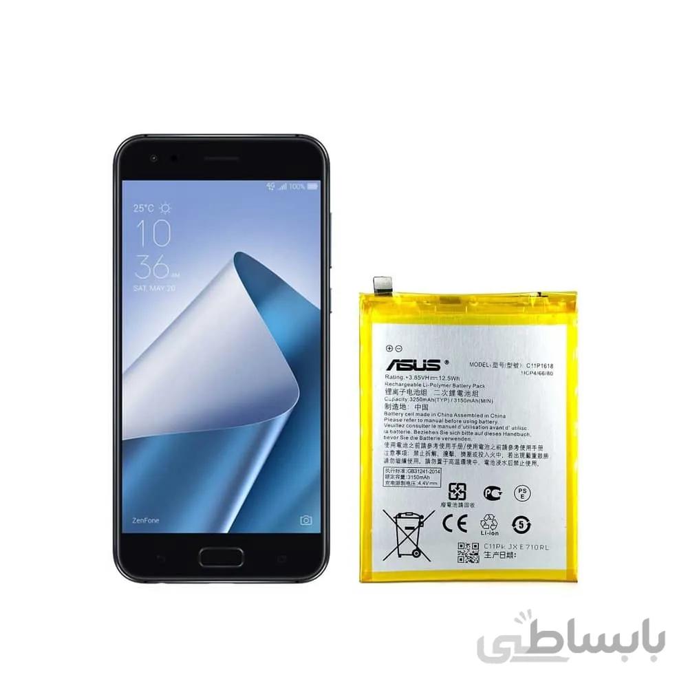 باتری گوشی ایسوس ASUS Zenfone 4 ZE554KL با کد فنی C11P1618