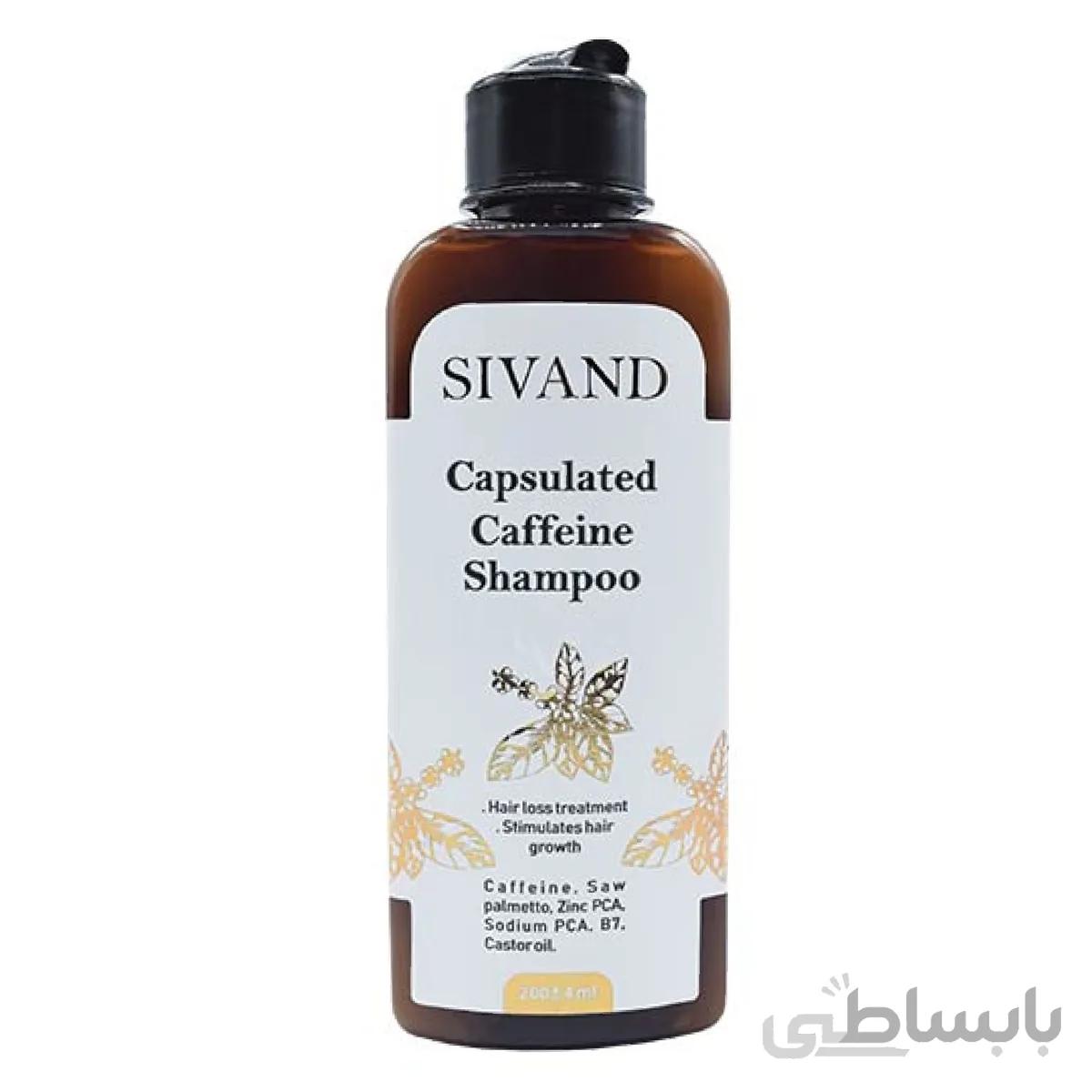 شامپو ضد ریزش مو سیوند Caffein حجم ۲۰۰ میلی لیتر ا Civfein Anti-Hair Loss Shampoo Model Caffein