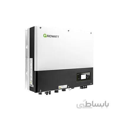 اینورتر هیبریدی خورشیدی 5 کیلووات تک فاز MPPT برند GROWATT مدل SPH5000