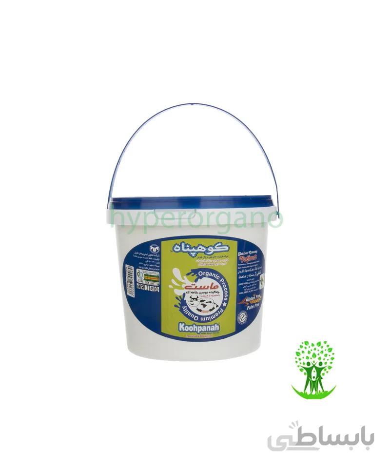 ماست چکیده موسیر ارگانیک 1500 گرم کوهپناه