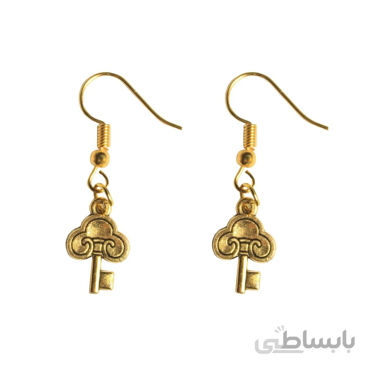 گوشواره زنانه طرح کلید مدل ki1