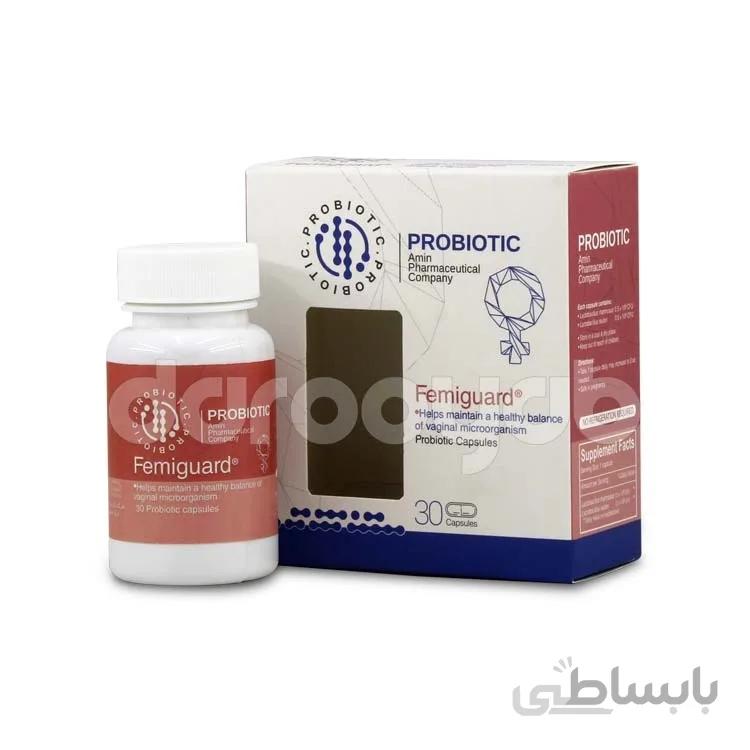 کپسول پروبیوتیک خوراکی فمی گارد