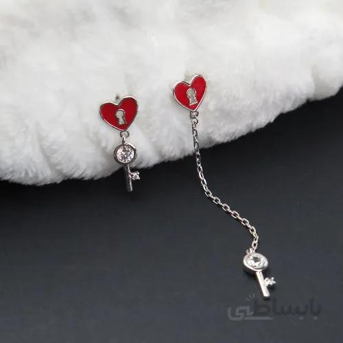 گوشواره آویز قلب