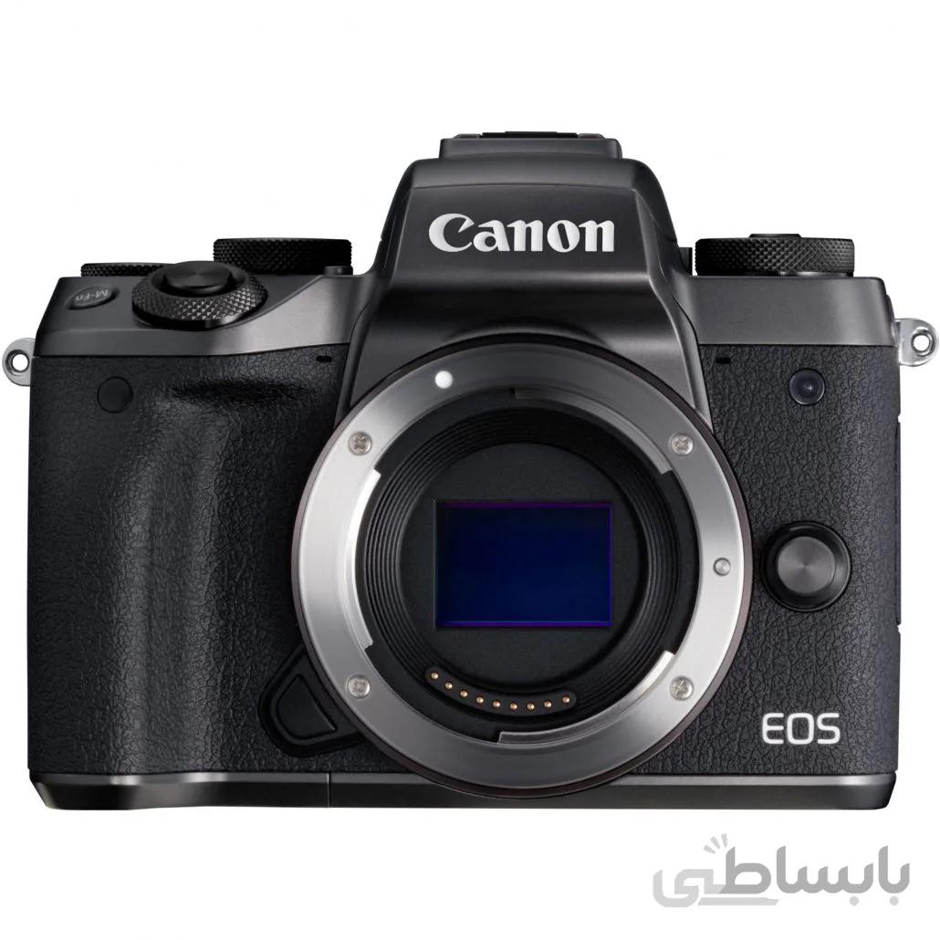 دوربین دیجیتال بدون آینه Canon EOS M5 + لنز ۱۵-۴۵ میلی متر F/3.5 EFM-M IS STM ا Canon EOS M5 Mirrorless Digital Camera + 45-15mm F/3.5 EFM-M IS STM Lens