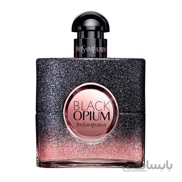 ادو پرفیوم زنانه بلک اپیوم فلورال شاک ایوسن لورن ا Black Opium Floral Shock YVES SAINT LAURENT