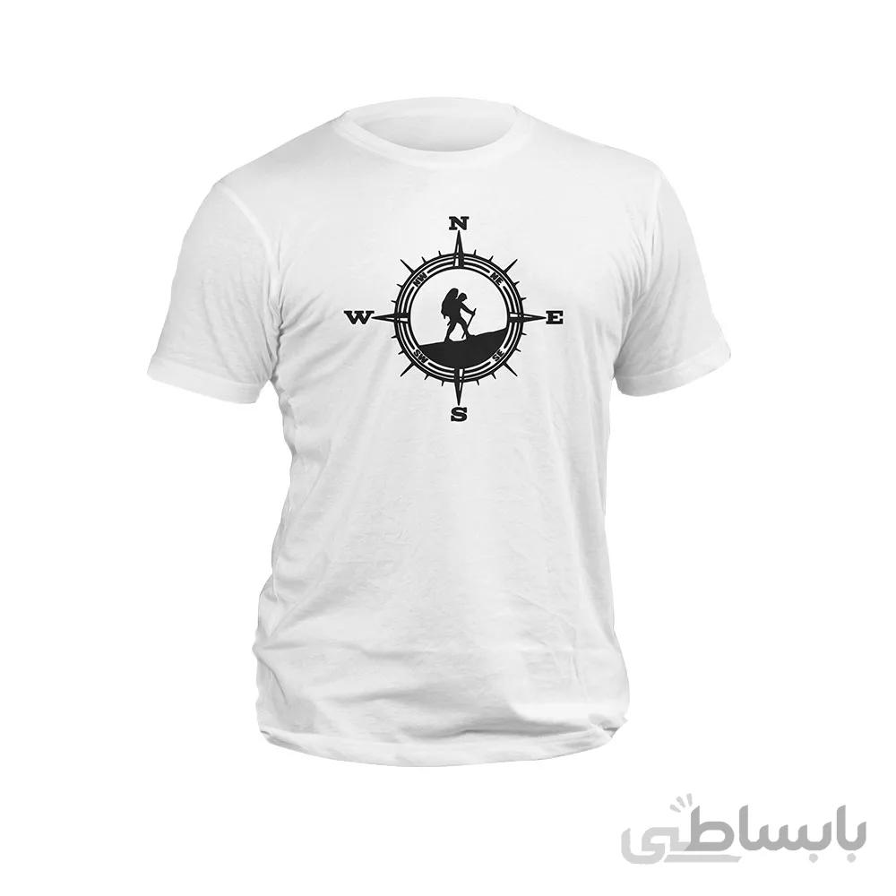 تیشرت سفید کوهنورد