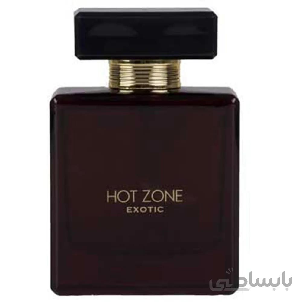ادوپرفیوم زنانه Hot Zone Exotic حجم 100 میل فراگرنس ورد ا Fragrance World Hot Zone Exotic Eau De Parfum For Women 100ml