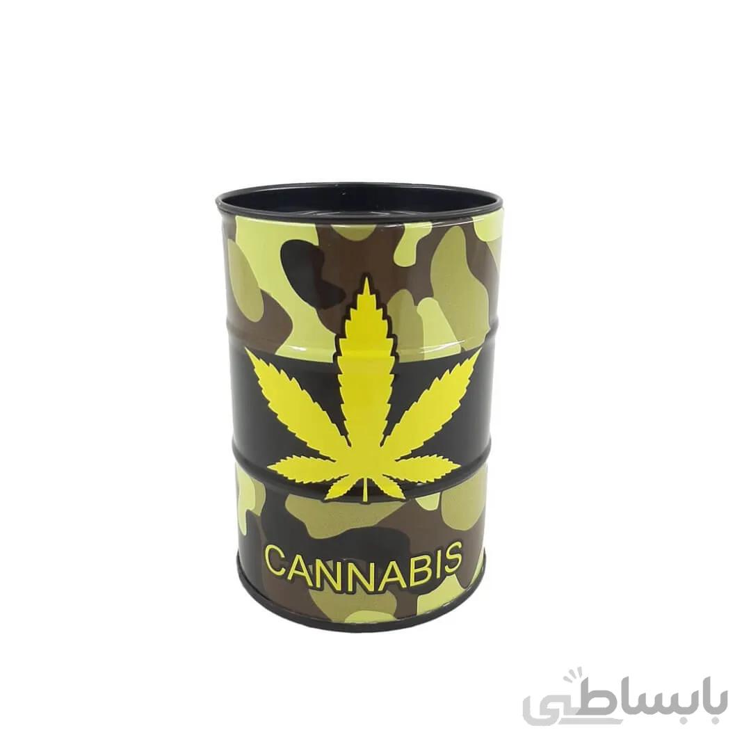 زیر سیگاری بشکه طرح CANNABIS