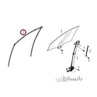 لاستیک دور شیشه درب جلو راست اصلی هوندا ( Genuine parts ) - آکورد