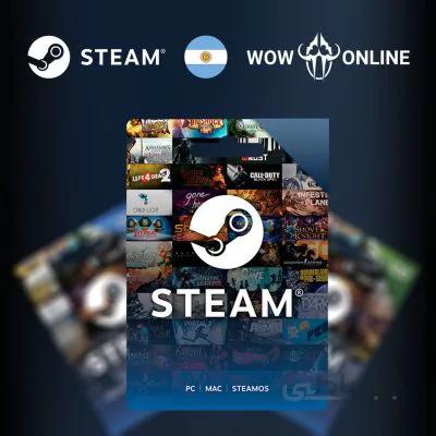 گیفت کارت استیم والت ارژانتین 200 پزو | Steam Wallet Gift Card Argentina