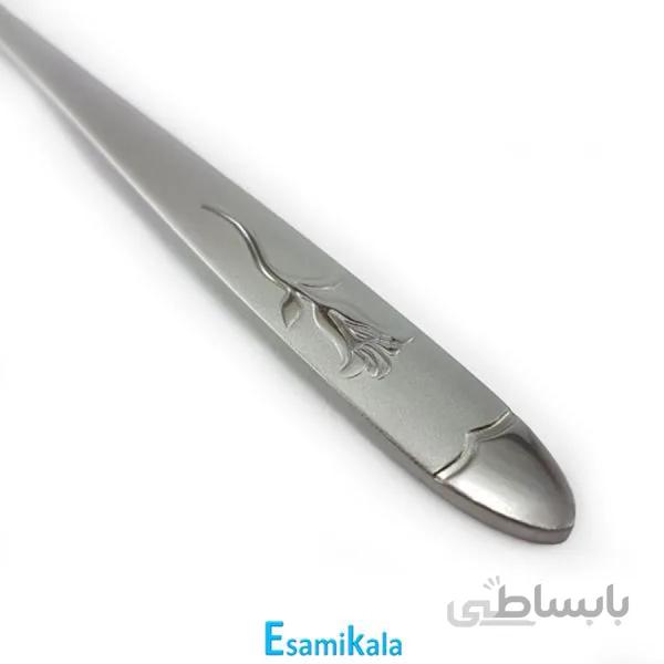 قاشق غذا مربا شربت چای چنگال مدل میخک