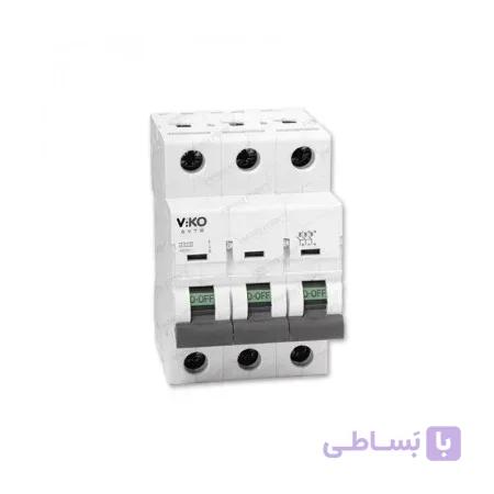 کلید مینیاتوری سه پل 125 آمپر ویکو