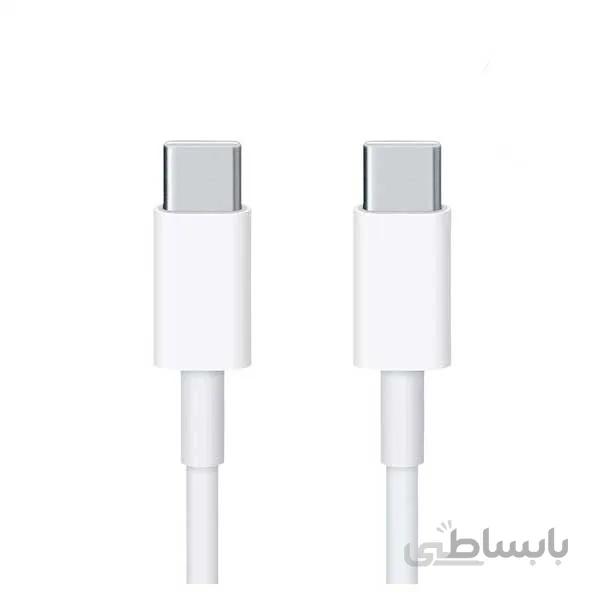 کابل شارژر TYPE-C به TYPE-C سامسونگ (گارانتی پرشین ویرا) ا گارانتی تعویض یکساله