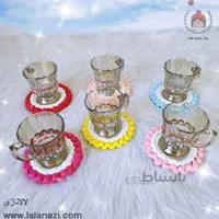 ست زیر لیوانی تریکو ( کد 70053 )